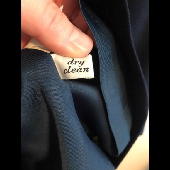 Pendleton Wool Long Sleeve Jacket Blazer Dark Navy Blue Size M #360 - Picture 6 of 7